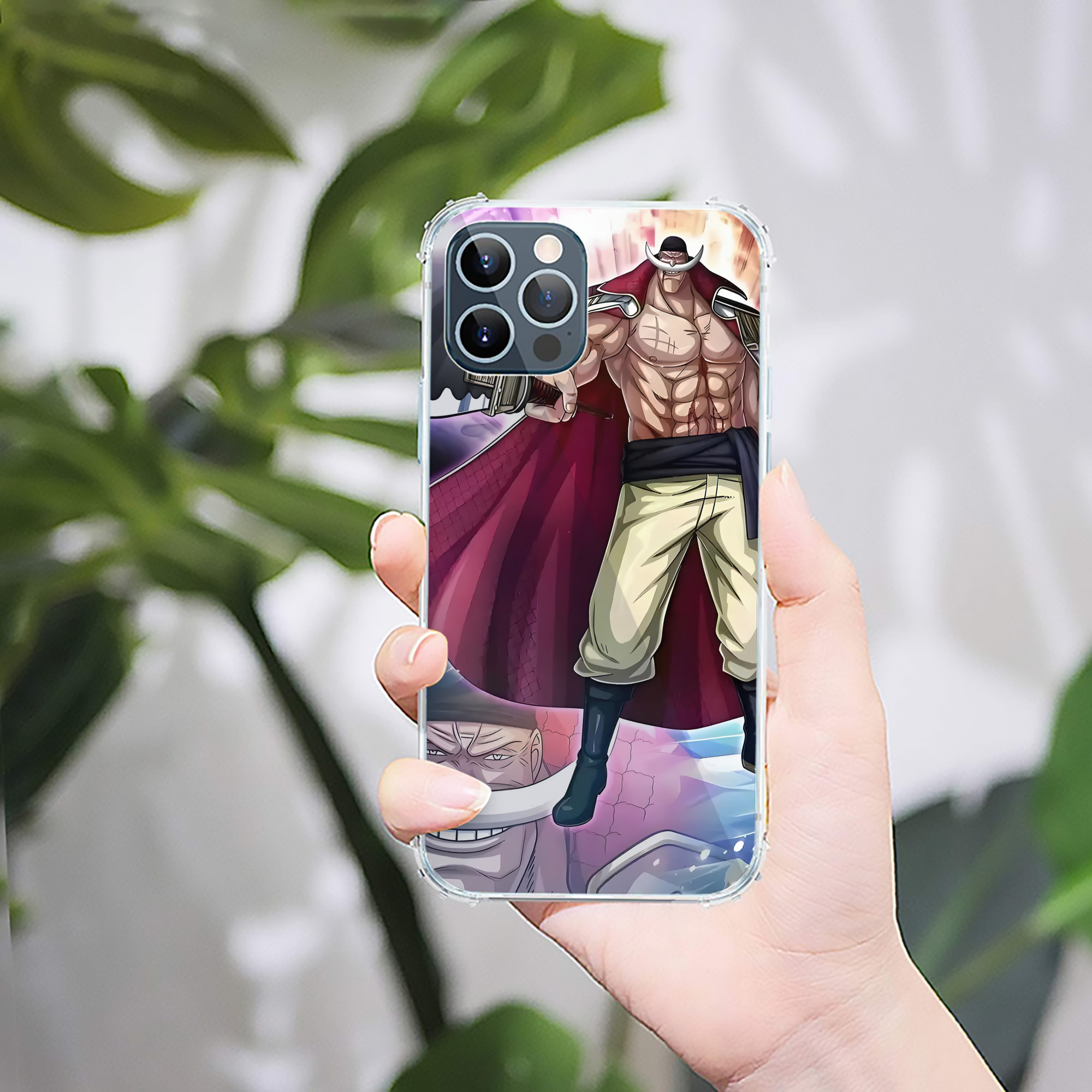 ワンピース ONE PIECE 【iPhone 12シリーズ対応】透明スマホケース（クリアソフトケース）